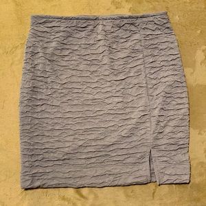 Lily white mini skirt